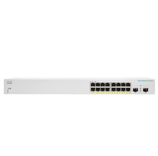 Image de Cisco CBS220-16P-2G Switch - Blanc (CBS220-16P-2G-EU)