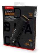 Image de Western Digital WD_BLACK SN850X NVMe SSD (WDS400T2XHE-00BCA0)