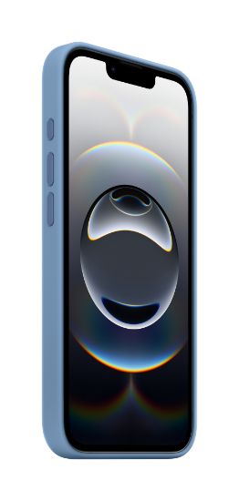 Image de Apple Coque en silicone pour iPhone 16e – Bleu d’hiver (MD3Q4ZM/A)