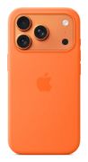 Image de Apple Coque en silicone avec MagSafe pour iPhone 17 Pro – Orange (MGFE4ZM/A)