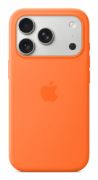 Image de Apple Coque en silicone avec MagSafe pour iPhone 17 Pro – Orange (MGFE4ZM/A)