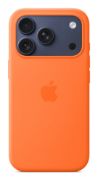 Image de Apple Coque en silicone avec MagSafe pour iPhone 17 Pro – Orange (MGFE4ZM/A)