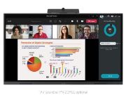 Image de Sharp PN-L752B tableau blanc interactif 190,5 cm (75") 3840 x 2160 pixels Écran tactile Noir (60005558)