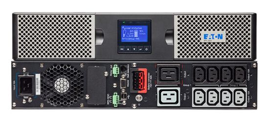 Image de Eaton alimentation d'énergie non interruptible Double-conversion (en ligne) 3 kVA 3000 W 10 sortie(s) CA (9PX3000IRT2U)