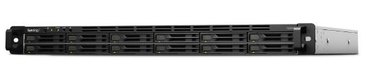 Image de Synology FlashStation AMD Ryzen V1780B, 3.35/3.6 GHz, 8 GB DDR4 ECC UDIMM, 12 x 2.5" SATA SSD, 44 mm x 481.9 mm x 555.9 mm Serveur de stockage de données - Noir,Gris (FS2500)