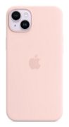 Image de Apple Coque en silicone avec MagSafe pour iPhone 14 Plus - Rose craie (MW523ZM/A)