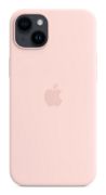 Image de Apple Coque en silicone avec MagSafe pour iPhone 14 Plus - Rose craie (MW523ZM/A)