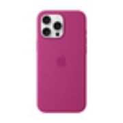 Image de Apple Coque en silicone avec MagSafe pour iPhone 16 Pro Max - Fuchsia (MYYX3ZM/A)