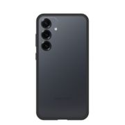 Image de OtterBox React Series pour Samsung Galaxy S25+, transparente/noir - produits livrés sans emballage - Noir,Transparent (77-97591)
