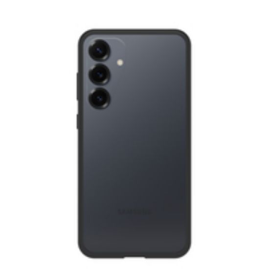 Image de OtterBox React Series pour Samsung Galaxy S25+, transparente/noir - produits livrés sans emballage - Noir,Transparent (77-97591)