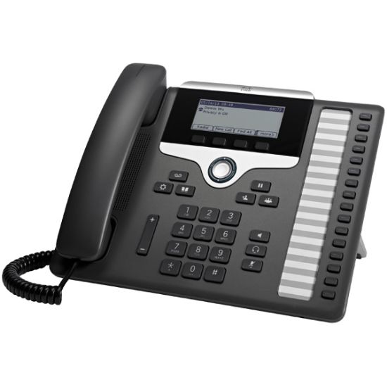 Image de Cisco 7861 Téléphone IP - Noir, argent (CP-7861-3PCC-K9=)