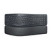 Image de Logitech Ergo K860 clavier Bureau RF sans fil + Bluetooth US International Graphite (920-010108)