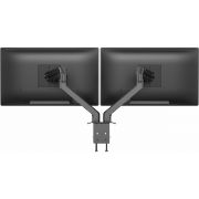 Image de Vision Black Monitor Desk Arm 100×100 Dual Support décran - Noir (VFM-DAD/4)
