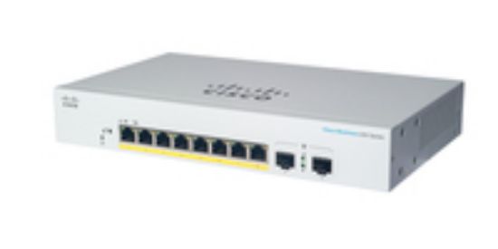 Image de Cisco CBS220-8FP-E-2G Switch - Blanc (CBS220-8FPE2GUK-RF)