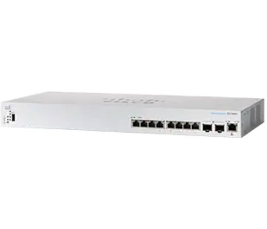 Image de Cisco CBS350 Switch - Noir,Gris (CBS350-8XT-UK-RF)