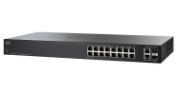 Image de Cisco 16x 10/100/1000 ports , 2x Gigabit copper/SFP combo ports, 2.08kg Switch - Noir (SG250-18-K9-EU-RF)