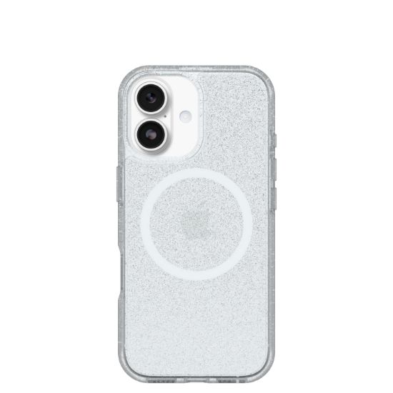 Image de OtterBox React MagSafe Series pour Apple iPhone 17, Stardust - Transparent (77-99277)