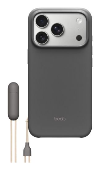 Image de Apple Coque Beats Kickstand avec MagSafe et Commande de l’appareil photo pour iPhone 17 Pro - Gris granite - Granit, Gris (MGY74LL/A)