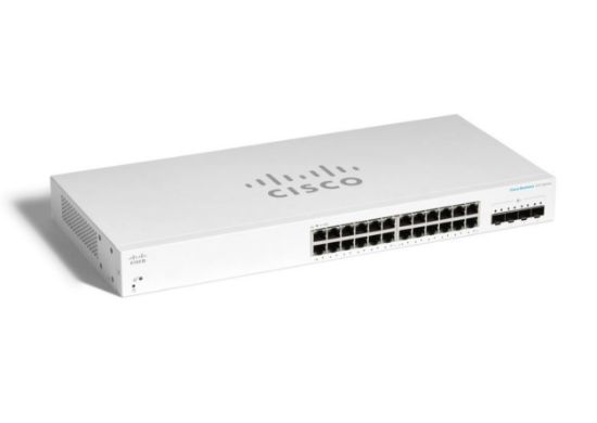 Image de Cisco CBS220-24T-4X Switch - Blanc (CBS220-24T-4XEU-RF)