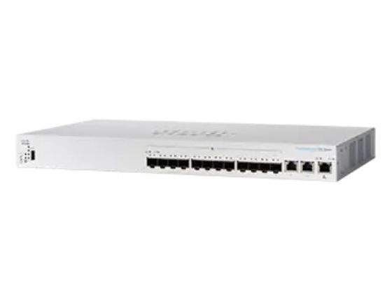 Image de Cisco CBS350-12XS Switch - Noir,Gris (CBS350-12XS-UK-RF)