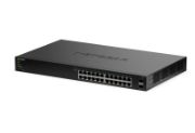 Image de NETGEAR GS324TPv2 Géré L2/L3 Gigabit Ethernet (10/100/1000) Connexion Ethernet, supportant l'alimentation via ce port (PoE) 1U Noir (GS324TP-200EUS)
