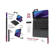 Image de ZAGG Pro Keys Connect QWERTY Anglais USB Type-C Noir (103414720)