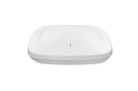 Image de Cisco Meraki Catalyst 9166D1 AP (W6E, tri-band 4x4, XOR) w/Reg-E Point d'accès - Blanc (CW9166D1-E)