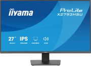 Image de iiyama ProLite écran plat de PC 68,6 cm (27") 1920 x 1080 pixels Full HD LED Noir (X2793HSU-B1)