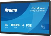 Image de iiyama Écran d'affichage dynamique Écran plat interactif 60,5 cm (23.8") Wifi 450 cd/m² Full HD Noir Écran tactile Intégré dans le processeur Android 24/7 (TW2424AS-B3P)