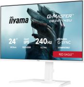 Image de iiyama G-MASTER écran plat de PC 60,5 cm (23.8") 1920 x 1080 pixels Full HD LED Blanc (GB2471HSU-W1)