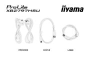 Image de iiyama ProLite écran plat de PC 68,6 cm (27") 1920 x 1080 pixels Full HD LED Blanc (XB2797HSU-W1)