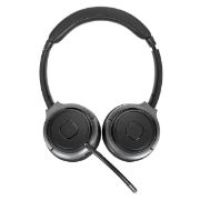 Image de Targus casque Avec fil &sans fil Arceau Appels/Musique USB Type-C Bluetooth Noir (AEH104GL)