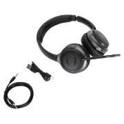Image de Targus casque Avec fil &sans fil Arceau Appels/Musique USB Type-C Bluetooth Noir (AEH104GL)