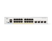 Image de Cisco Catalyst 1300-16P-4X Managed, 16 Port GE, PoE, 4x10GE SFP+, Limited Lifetime Protection Switch - Blanc (C1300-16P-4X)