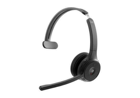 Image de Cisco Headset 721, Wireless Single On-Ear Bluetooth Headphones, Webex Button, USB-A HD Bluetooth Adapter, Soft Case, Carbon Black, 1-Year Limited Liability Warranty Ca ... (HS-WL-721-BUNA-C)