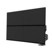 Image de Ergotron LX Pro Series Dual Side-by-Side Arm (dark grey) Support décran - Gris fonc (45-686-293)