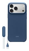 Image de Apple Coque Beats Kickstand avec MagSafe et Commande de l’appareil photo pour iPhone 17 Pro Max - Bleu basalte (MGTR4LL/A)