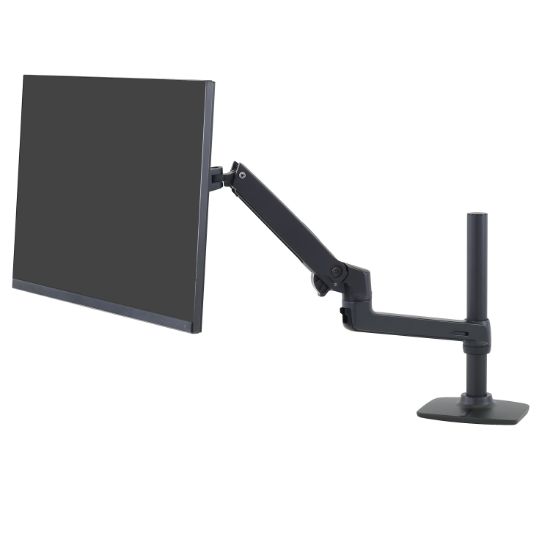 Image de Ergotron LX Series DESK MOUNT LCD MONITOR ARM TALL POLE Support d'écran - Noir (45-537-224)