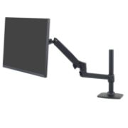 Image de Ergotron LX Series DESK MOUNT LCD MONITOR ARM TALL POLE Support d'écran - Noir (45-537-224)