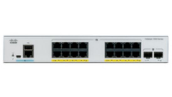 Image de Cisco C1000-16T-E-2G-L Switch - Gris (C1000-16T-E-2GL-RF)