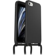 Image de OtterBox React Necklace Coque pour iPhone SE (3rd/2nd gen)/8/7, coque de protection ultra fine avec collier réglable et amovible, testé selon les normes militaires. Noir (77-92273)