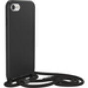 Image de OtterBox React Necklace Coque pour iPhone SE (3rd/2nd gen)/8/7, coque de protection ultra fine avec collier réglable et amovible, testé selon les normes militaires. Noir (77-92273)