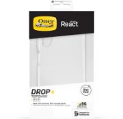 Image de OtterBox React Série Coque pour Galaxy A14 5G, Antichoc, anti-chute, ultra-mince, protection fine, testé selon les normes militaires, Antimicrobien, Noir (77-91426)