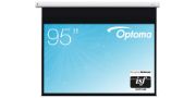 Image de Optoma 95" 16:10, 2030 x 1269 mm, 12270 g, White/Black écran de projection - Noir,Blanc (DE-1095EGA)