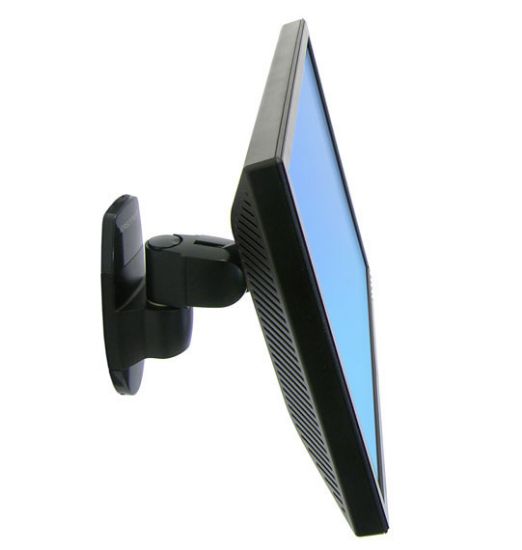 Image de Ergotron Série 200 Series Wall Mount Pivot Support d'écran - Noir (45-232-200)