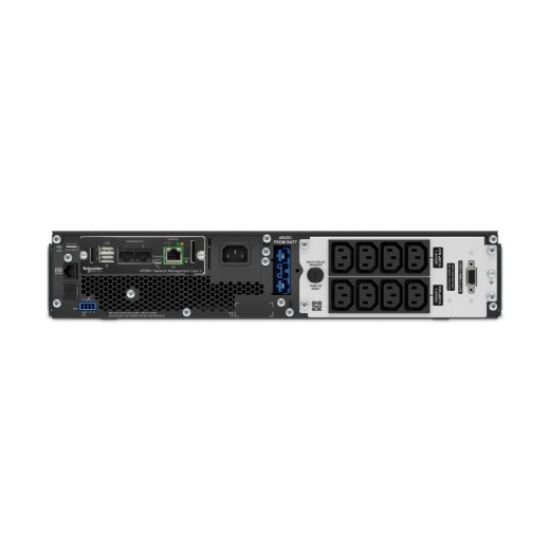 Image de APC Smart-UPS On-Line, 1000VA, Rackmount 2U, 230V, 8x C13 IEC outlets, Network Card, W/ rail kit, W/O Lithium-ion external battery - Professionnels (SRT1000UXI-NCLI)