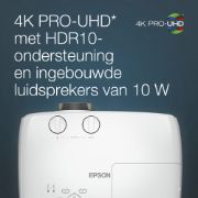 Image de Epson EH-TW7100 Projecteur à focale standard 3000 ANSI lumens 3LCD UHD 4K (3840x2160) Compatibilité 3D Blanc (V11H959040)