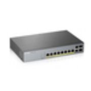 Image de Zyxel commutateur réseau Géré L2 Gigabit Ethernet (10/100/1000) Connexion Ethernet, supportant l'alimentation via ce port (PoE) Gris (GS1350-12HP-EU0101F)