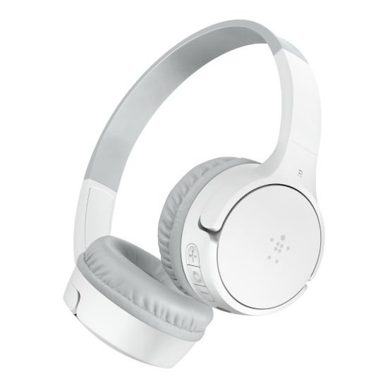 Image de Belkin SOUNDFORM Mini Casque Avec fil &sans fil Arceau Musique Micro-USB Bluetooth Blanc (AUD002BTWH)