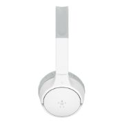 Image de Belkin SOUNDFORM Mini Casque Avec fil &sans fil Arceau Musique Micro-USB Bluetooth Blanc (AUD002BTWH)
